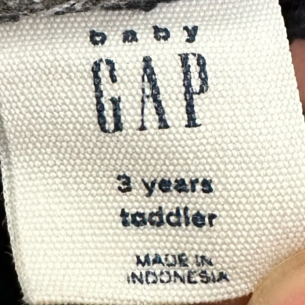 3/$15 GAP Baby Sherpa-Lined Jogger Sweatpants Gray Size 3 Years Warm Fleece Pant
